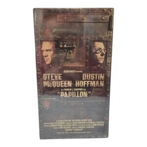 PAPILLON - VHS NEW RARE - 1973 Steve McQueen Dustin Hoffman - WARNER